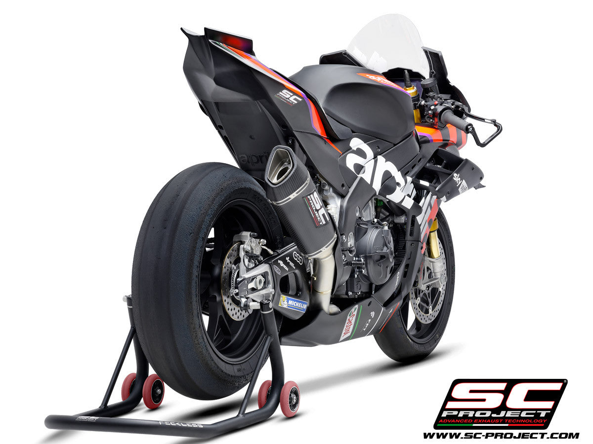 SC-Project Titan Komplettanlage SC1-R (250mm) Aprilia RSV4 1100 Factory (21-24) A27A-TC90C