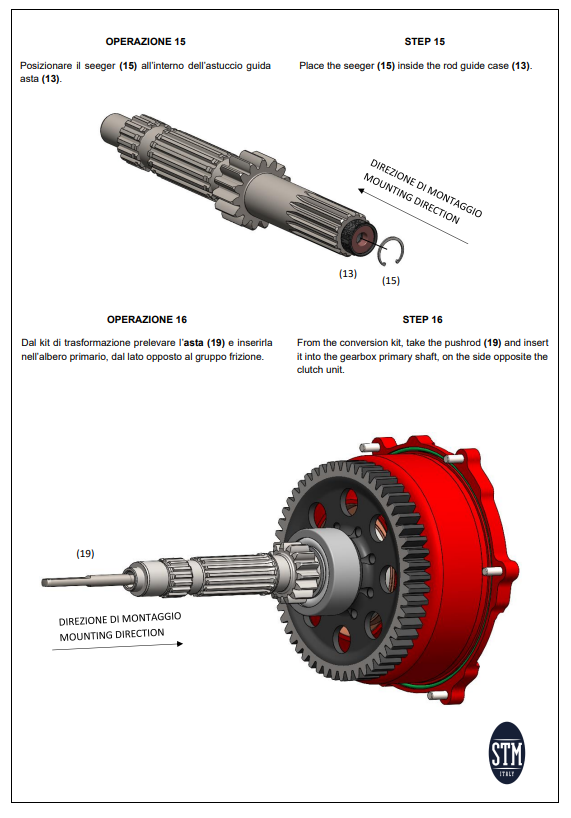 STM EVO GP Trockenkupplung Ducati Panigale V2 955 (20-24) KTT-2600
