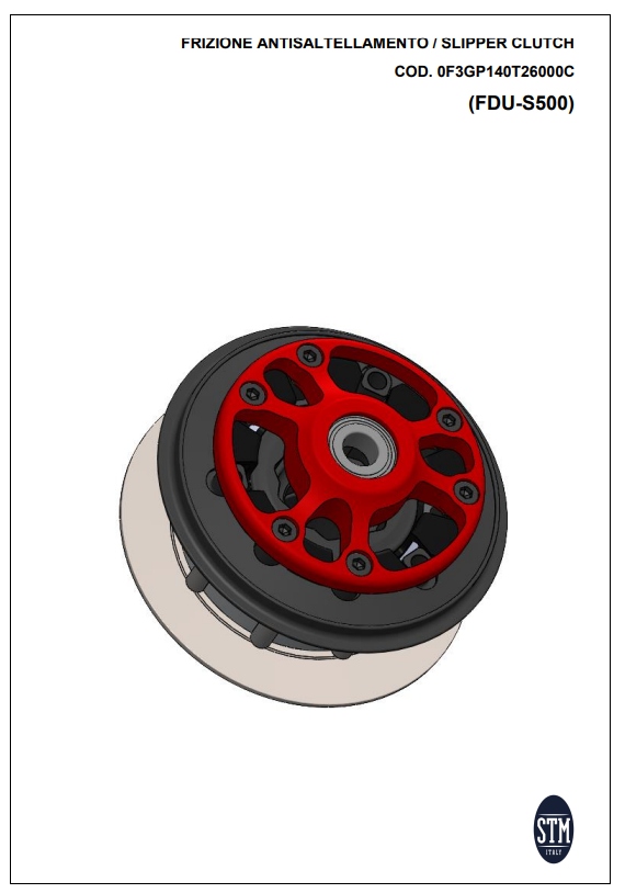 STM EVO GP Trockenkupplung Ducati Panigale V2 955 (20-24) KTT-2600