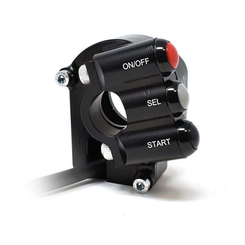 Gasgriffgehäuse mit Lenkerschalter JetPrime Kawasaki ZX-10 R/RR (21-26) JP ACC 054