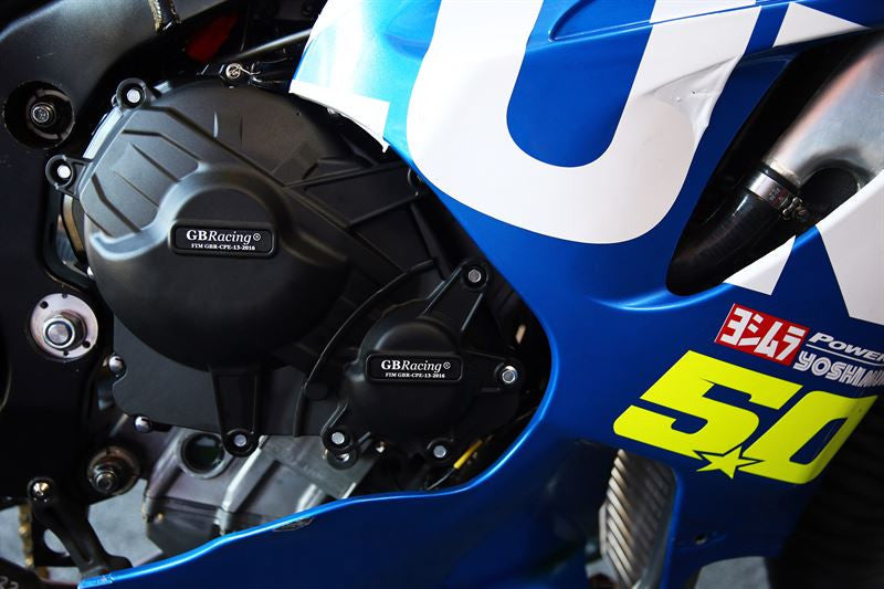 Motordeckel Protektoren Komplettset GBRacing Suzuki GSX-R 1000 (17-23)