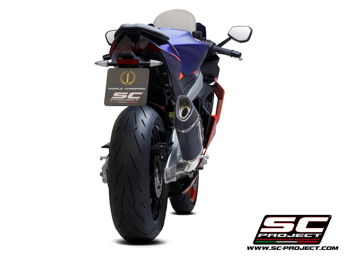 SC-Project Trofeo Titan Komplettanlage 2-1 SC1-R Aprilia RS 660 (20-24) A23A-PTC90