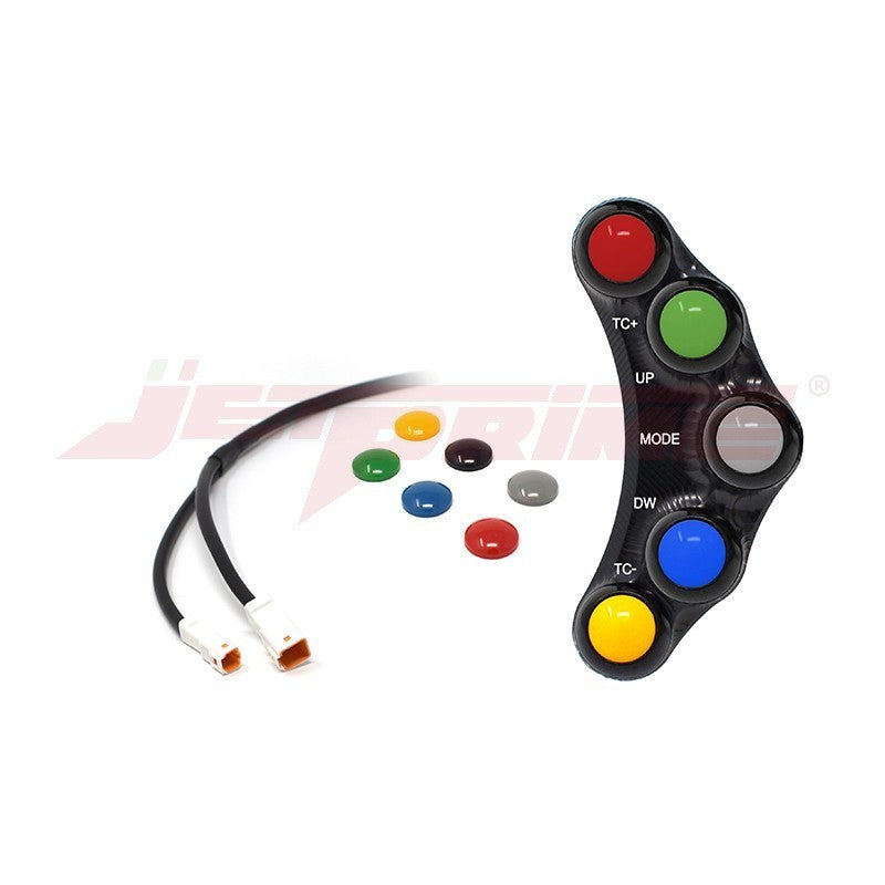 Lenkerschalter Race links JetPrime Ducati Panigale 1299/S (15-18) JP PLSR 005