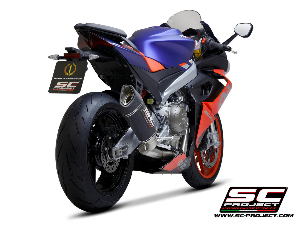 SC-Project Trofeo Titan Komplettanlage 2-1 SC1-R Aprilia RS 660 (20-24) A23A-PTC90