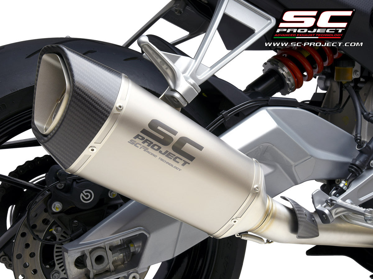SC-Project Edelstahl Komplettanlage 2-1 SC1-R Aprilia RS 660 (20-24) A23A-KC90