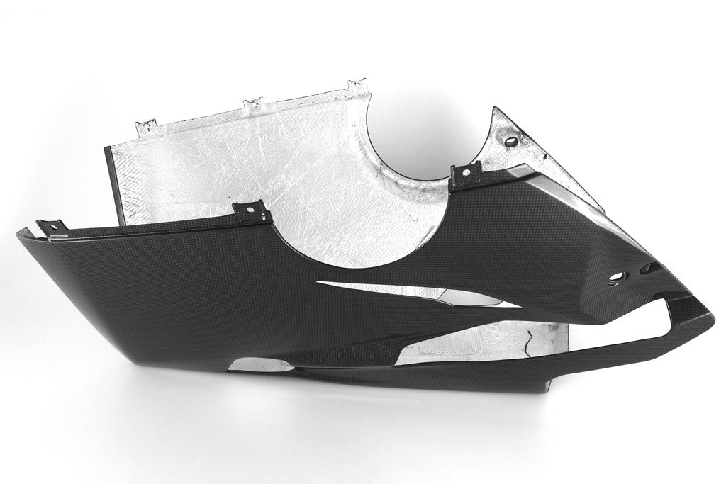 Bugspoiler "Aftermarket-Exhaust" Carbon Fullsix Ducati Panigale V4/S/R (18-21)