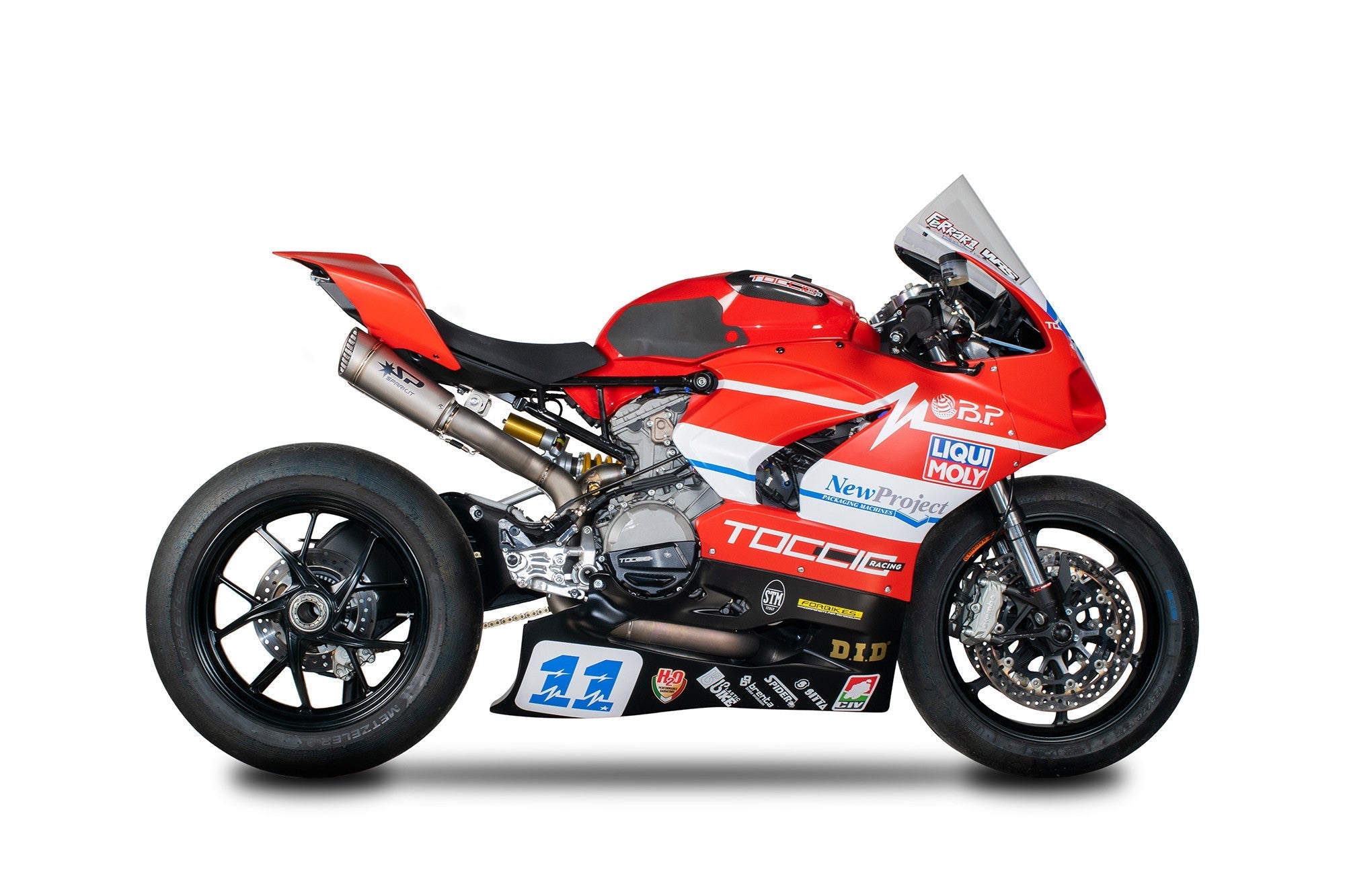Spark Exhaust Komplettanlage Untersitz Grid-O Titanium Ducati Panigale 959 (16-19) GDU8832T