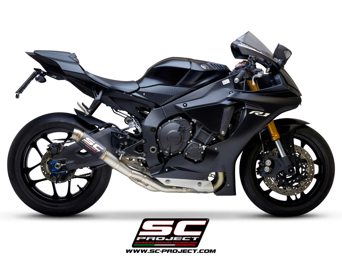 SC-Project Slip-On GP70-R + KAT-Ersatzrohr Yamaha YZF-R1/M RN65 (20-26) Y11C-DET70