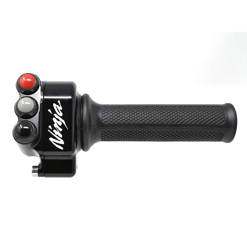 Gasgriffgehäuse mit Lenkerschalter JetPrime Kawasaki ZX-10 R/RR (21-26) JP ACC 054