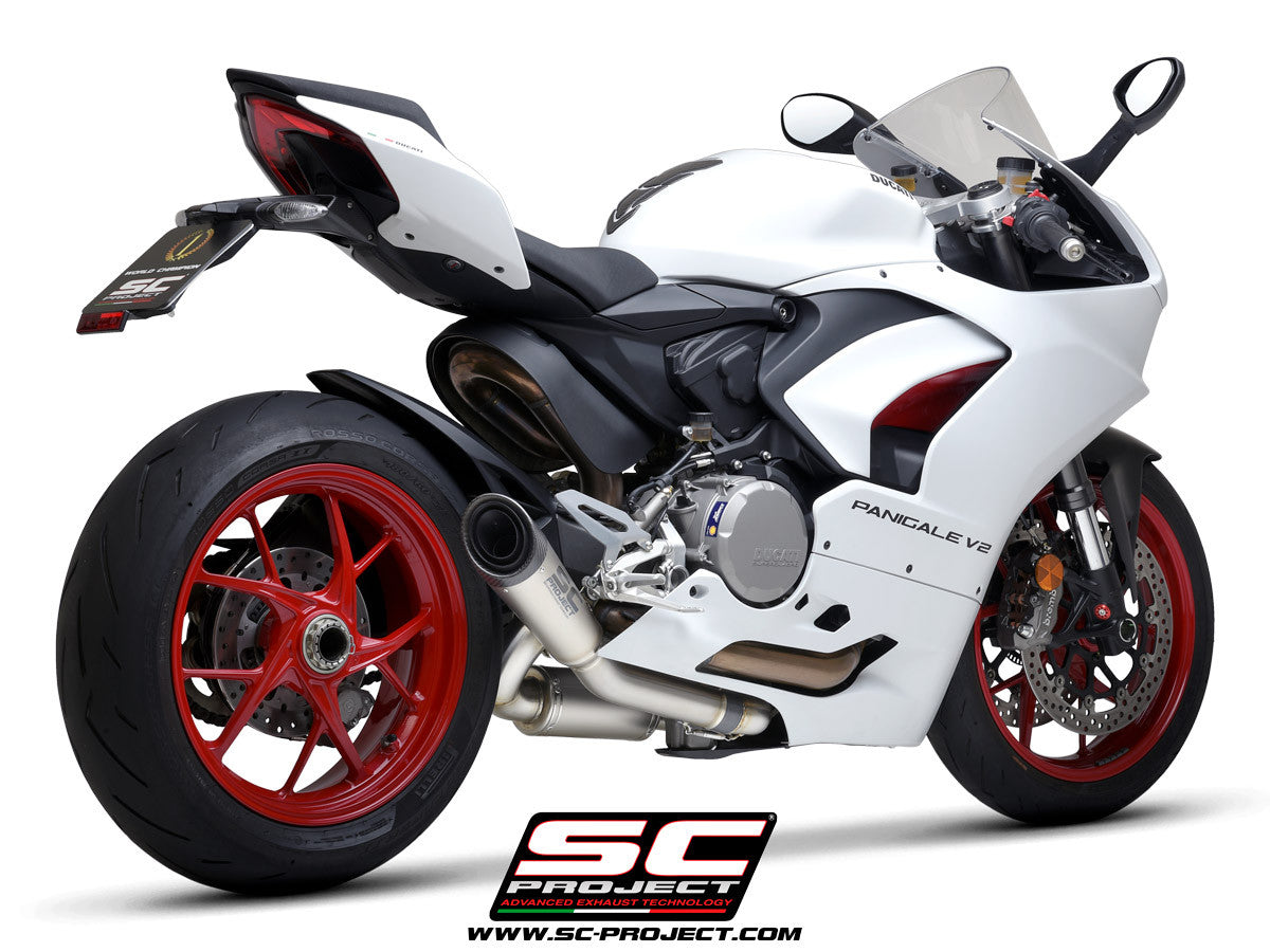 SC-Project Halbkomplette Anlage S1 Ducati Panigale V2 955 (20-24) D35A-LT41T