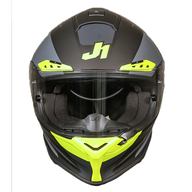 Just1 J-PGRF Helm Arrow Neongelb / Grau Matt 6130320294005