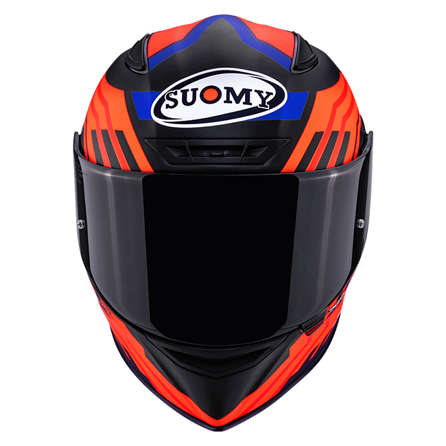 Suomy Track-1 Helm Framework Matt Schwarz/Rot/Blau K6T10024