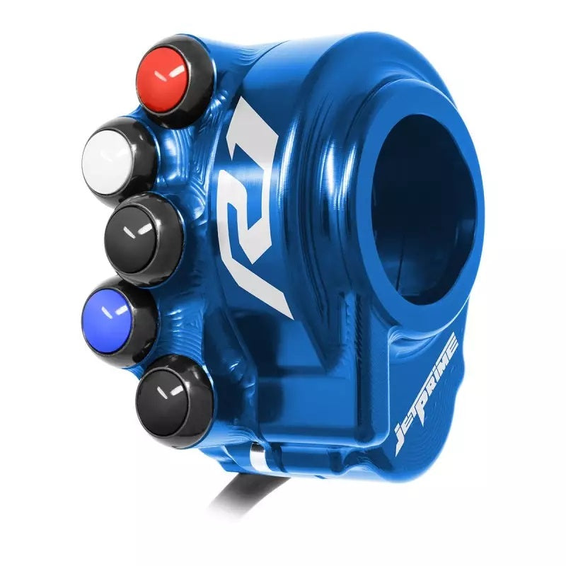 Gasgriffgehäuse mit Lenkerschalter JetPrime Yamaha YZF-R1/M RN65 (20-26) JP ACC 033