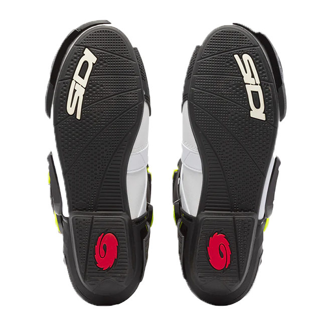 Sidi Rex Motorradstiefel Weiß/Schwarz/Yellow
