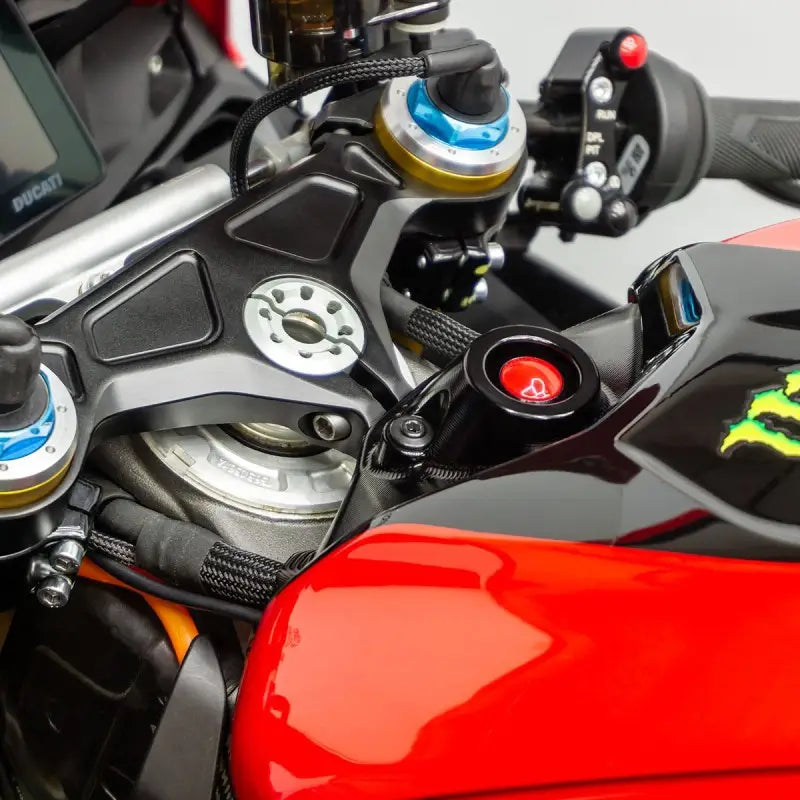 Kill Switch Button mit integrierter Abdeckung JetPrime Ducati Panigale V4 S (25-26) JP KS DU001