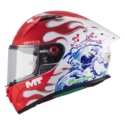 MT-Helmets KRE+ S Helm Ryusei Yamanaka Replica 2025 A5 Glow Comprehensive