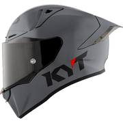 KYT R1R Racing Helm Plain grau Y6R100W1