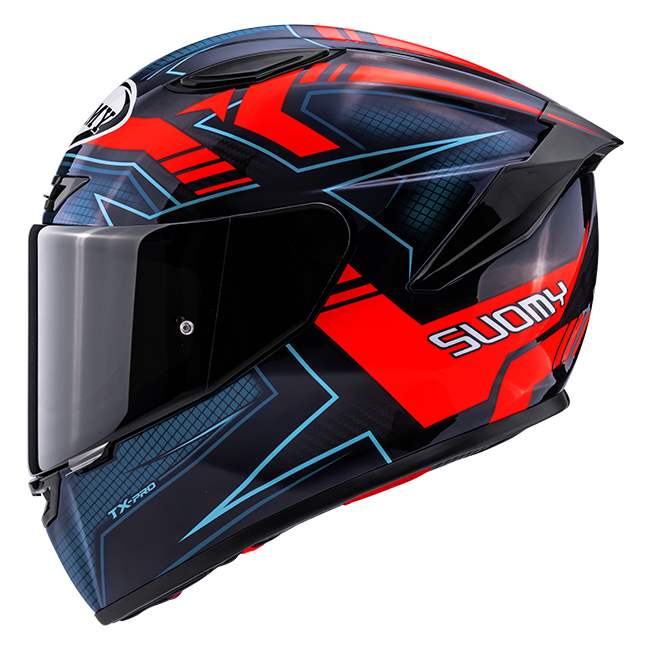 Suomy TX-Pro Helm Flawless Red K6TX0013