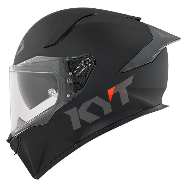 KYT R2R Helm Plain schwarz matt Y6R200X6