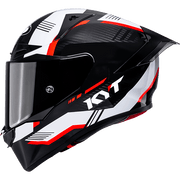 KYT R1R Racing Helm Carbon Zone Rot Y6R10007