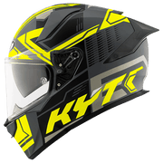 KYT R2R Helm Octane Matt Gelb Y6R20015