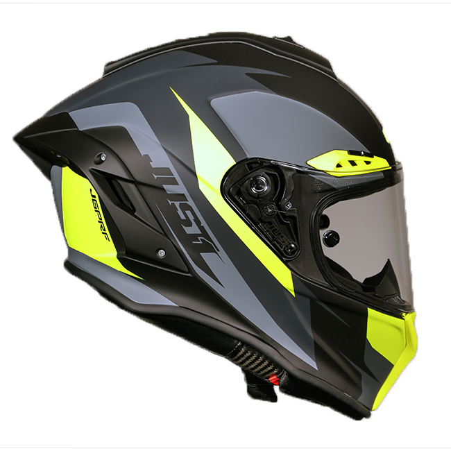 Just1 J-PGRF Helm Arrow Neongelb / Grau Matt 6130320294005