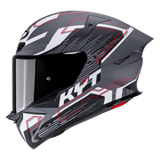 KYT TT-Revo Helm Speeding Matt Grau Y6TR0052