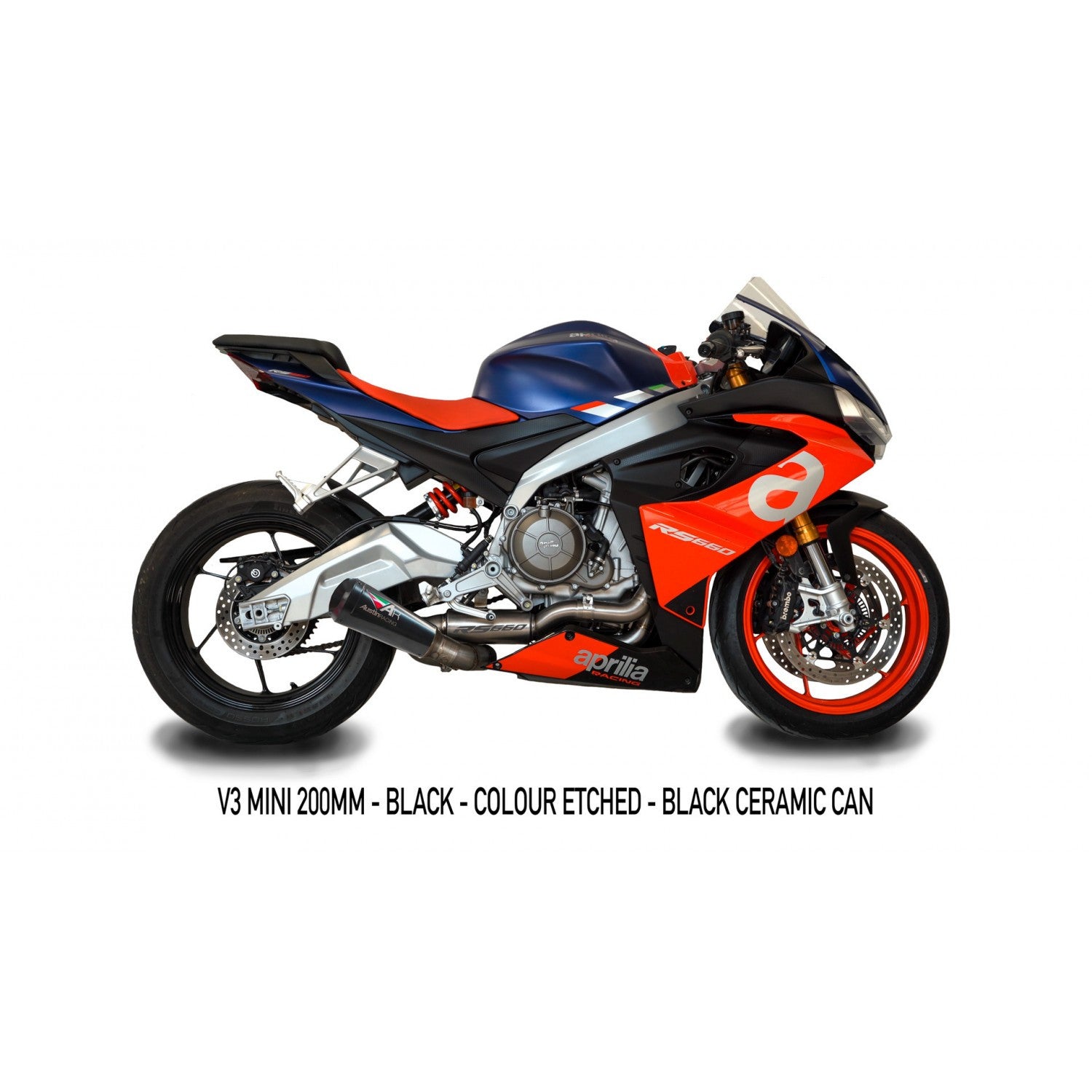 Austin Racing Titanium Komplettanlage V3 Mini Aprilia RS 660 (20-26)