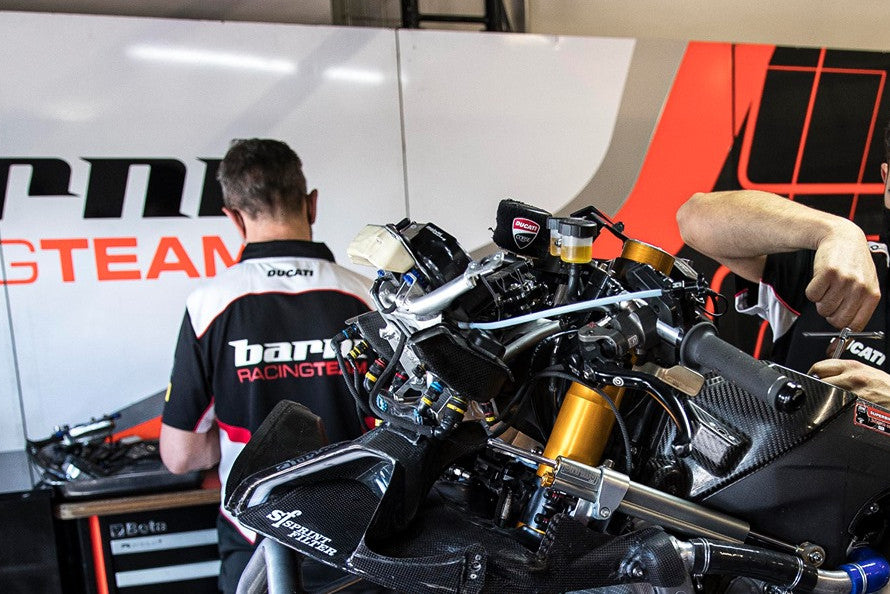 Aluminium Instrumentenhalter "SBK" Ducati Panigale V4/S/R (18-24) Pierobon