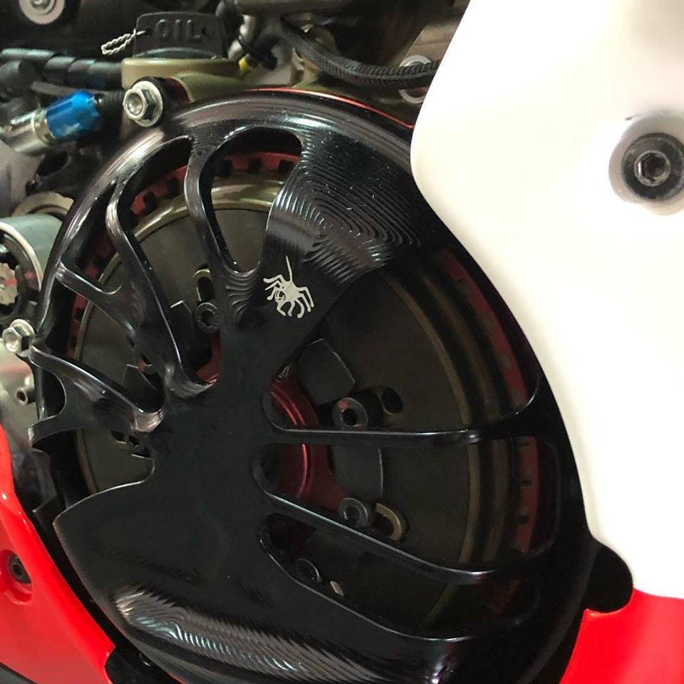 Trockenkupplung Abdeckung Spider Racing Ducati Panigale V4/S/R (18-24) 20.D180.1
