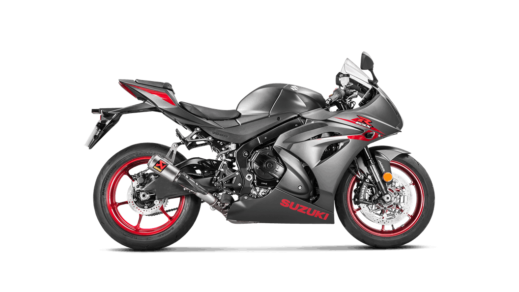 Akrapovic Slip-On Line (Titanium) Suzuki GSX-R 1000 (17-23) S-S10SO13-CUBT