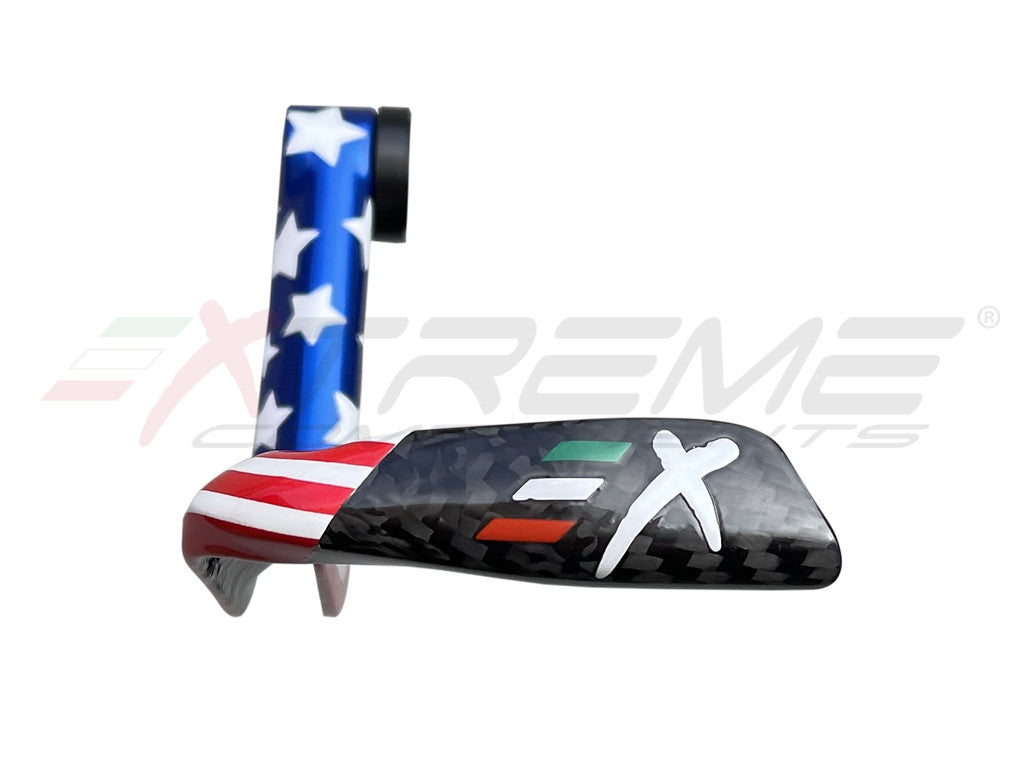 Brake Lever Guard "USA" Bremshebelschutz für Ø14mm bis Ø19mm Carbon GP EVO Extreme Components