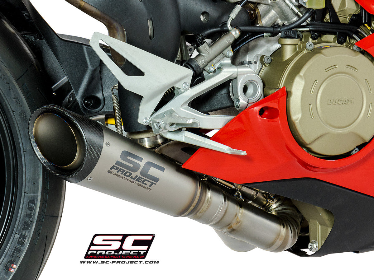 SC-Project Halbkomplette Anlage S1 Ducati Panigale V4/S (18-20) D26A-LT41T
