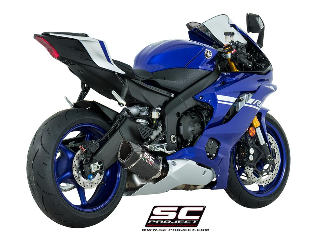 SC-Project Slip-On SC1-R Yamaha YZF-R6 RJ27 (17-25) Y21A-L90C