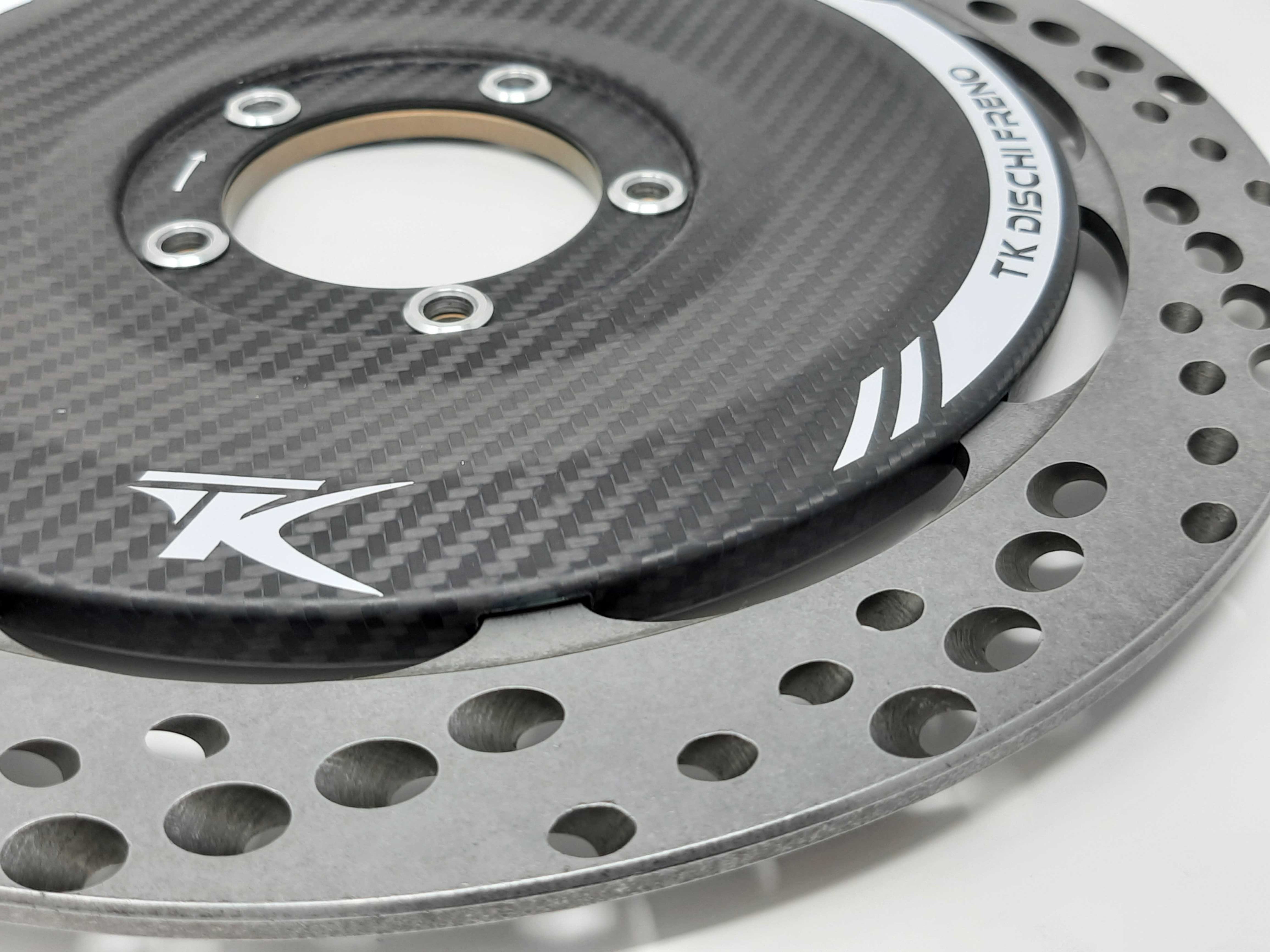 TK Dischi Freno Carbon Bremsscheibenabdeckungen Honda CBR 1000 RR-R SC82 (20-26)