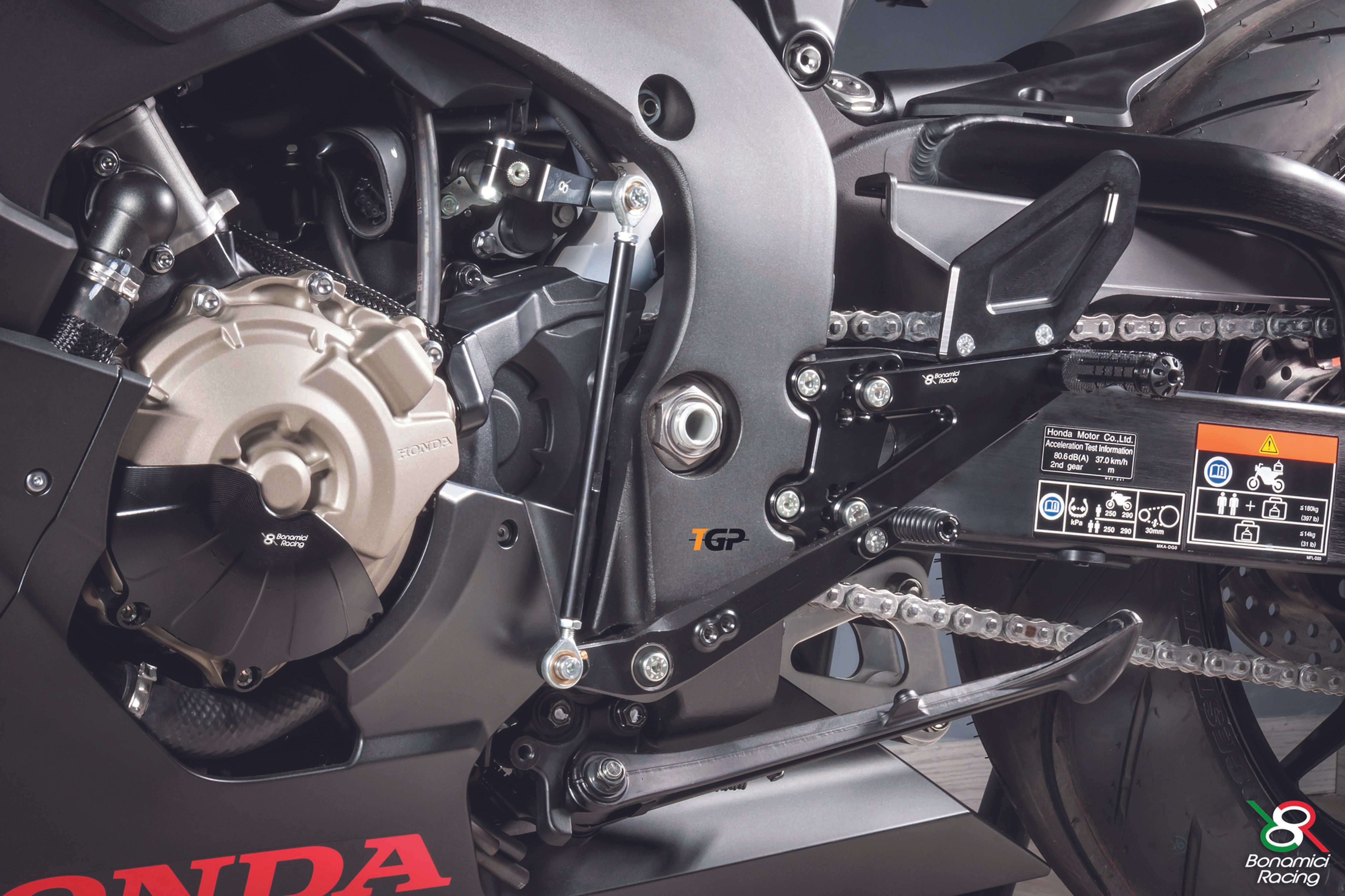 Fußrastenanlage Bonamici Racing Honda CBR 1000 RR SC77 (17-19) H013