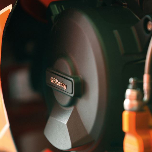 Motordeckel Protektoren Komplettset GBRacing KTM RC8/R 1190 (08-10)