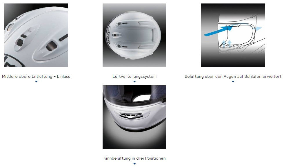 Arai RX-7V Evo Helm Frost Black